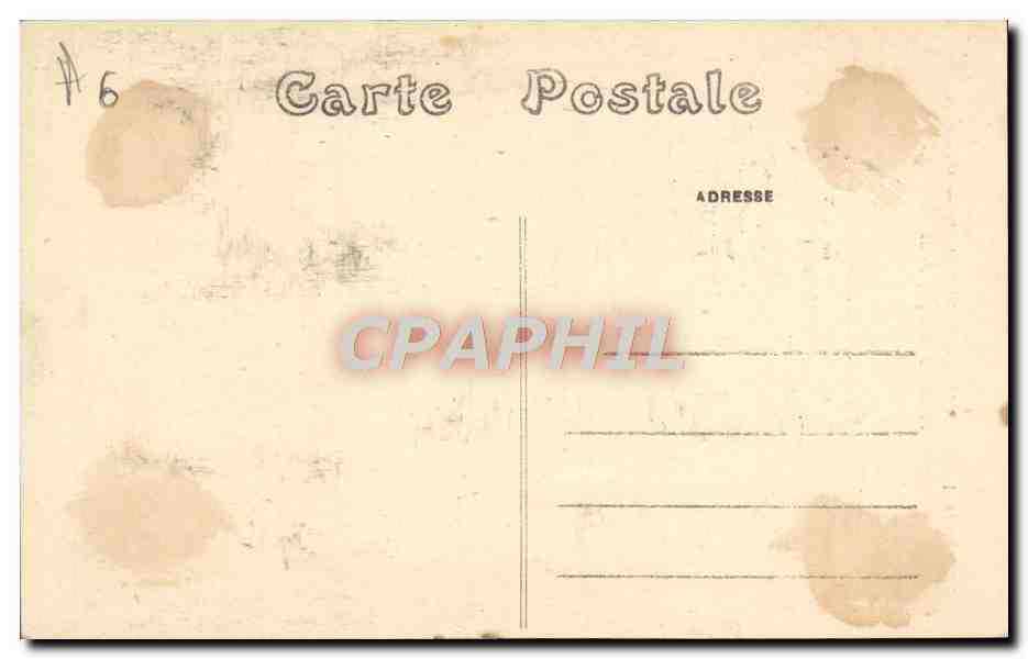 CPA Tours Maison La Place Plumereau et rue du change  — Rückseite
