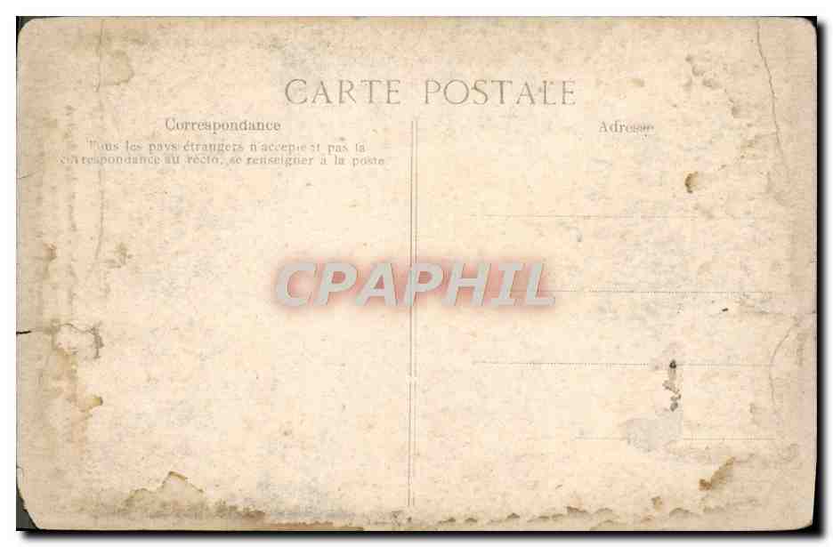 CPA Rouen Cathedrale Portail Des Libraires La creation — Verso