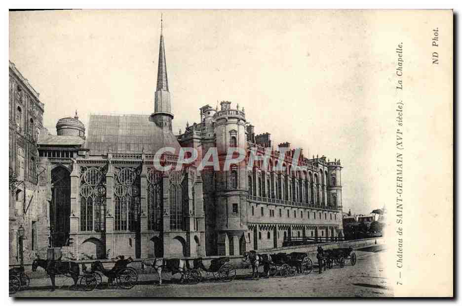 Château de Saint-Germain-en-Laye — La Chapelle (XVIIe siècle) — ND Phot.