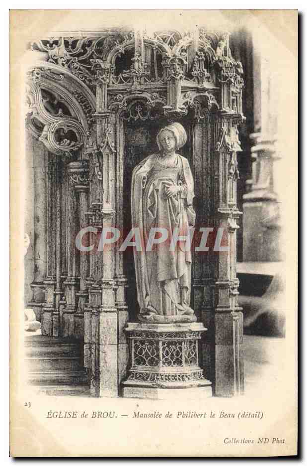 CPA Eglise De Brou Mausolee De Pbilibert Le Beau