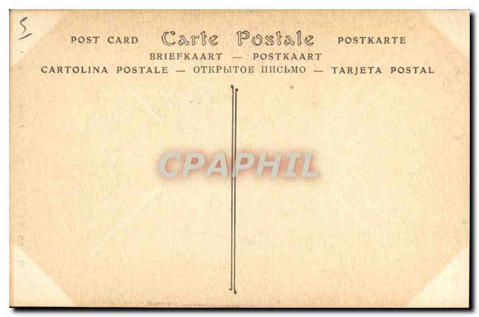 CPA Bourg Eglise De Brou Le Lutrin — Verso