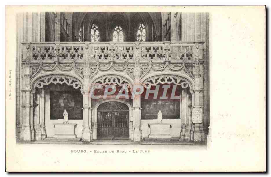 Bourg - Église de Brou - Le Judé — J. Désal, Berrry