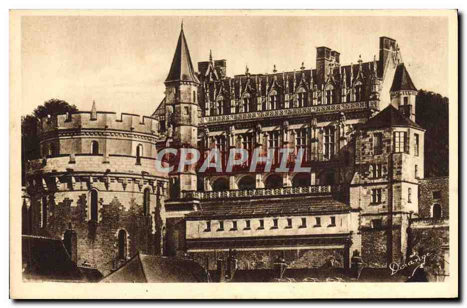 CPA Amboise Le Chateau Bati Par Charles VII et Louis XIII