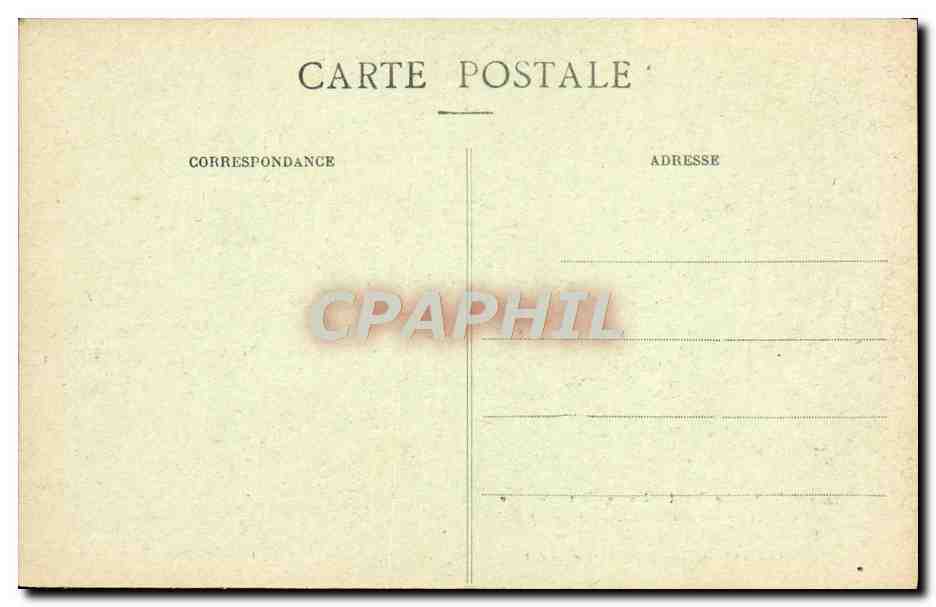 CPA Nancy Le Grand Salon De l'Hotel De Ville — Rückseite