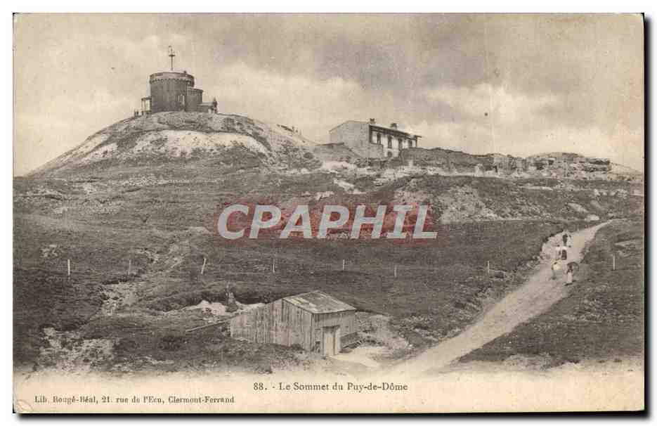 CPA Le sommet du Puy de Dome