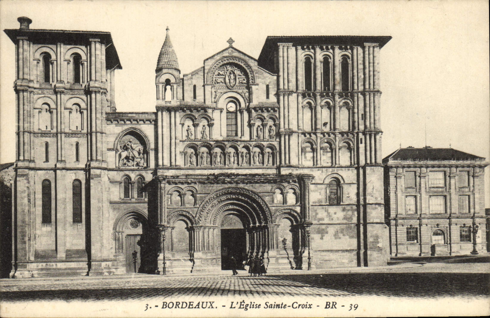 Bordeaux - L'Église Sainte-Croix - BR - 39