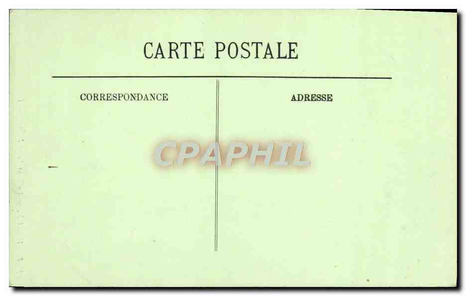 CPA Bordeaux La Tour Saint Michel — Verso