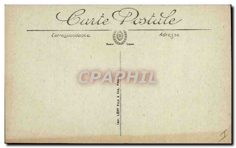 CPA Bordeaux La Cathedrale Les Fleches — Verso