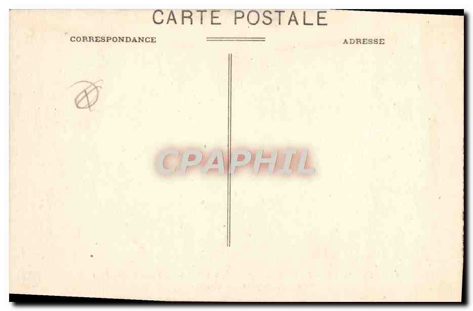 CPA Bordeaux Le Pont De Pierre En Arriere Plan La Bastide Vue prise de la Tour St Michel — Verso