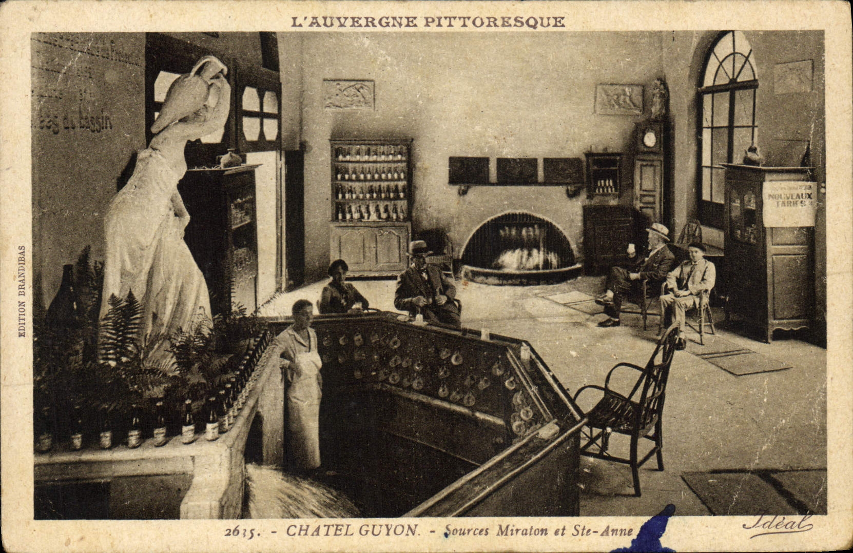 CPA L'Auvergne Pittoresque Chatelguyon Sources Miraton et Ste Anne