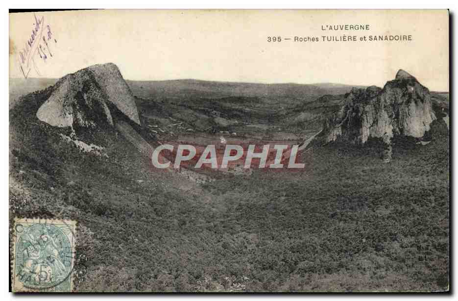L'Auvergne — Roches Tuilière et Sanadoire — L'Auvergne 395