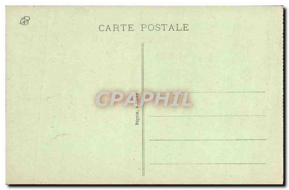 CPA L'Auvergne Pittoresque Besse Le beffroi Cote sud — Rückseite