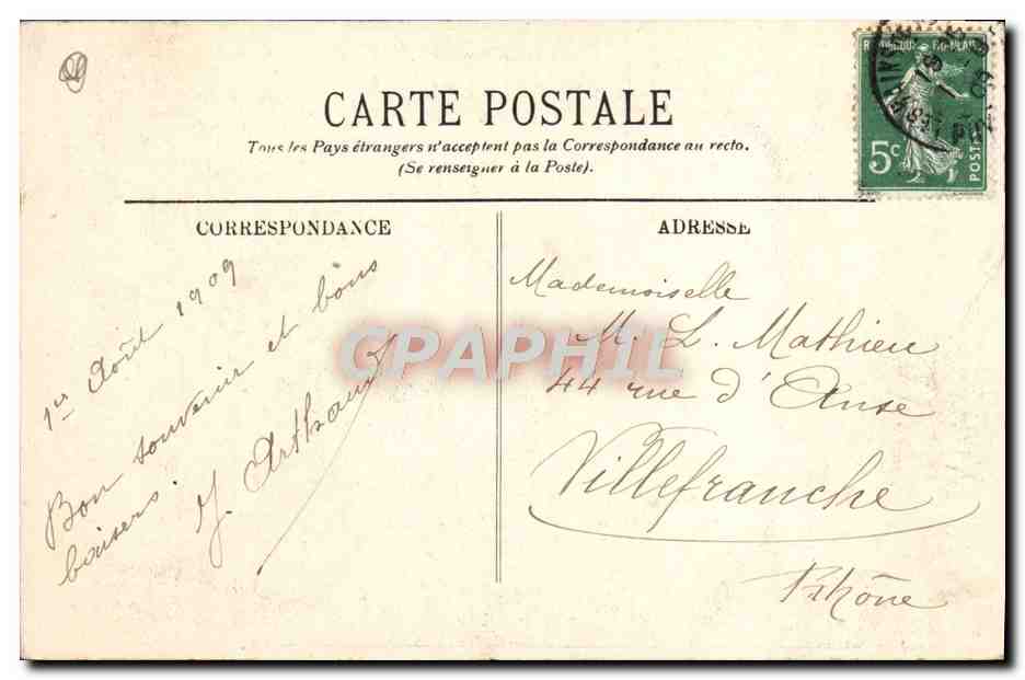 CPA Le Mont Dore Les Roches Tuiliere Et Samadoire — Verso