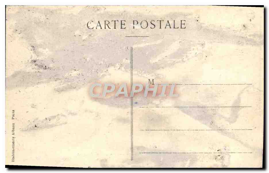 CPA Le Mont Dore Interieur De l'Etablissement Thermal — Verso