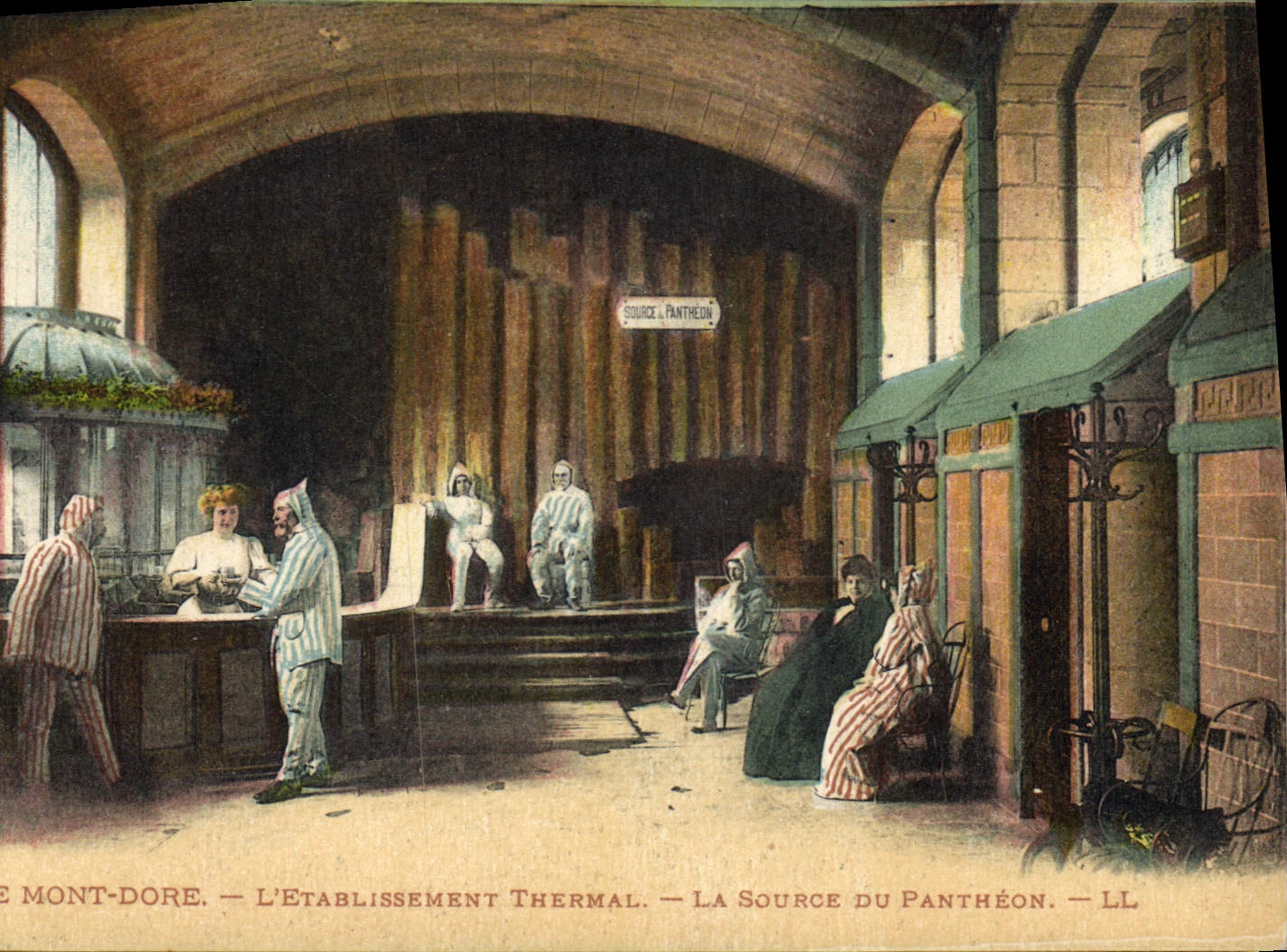 CPA Le Mont Dore Etablissement Thermal La Source du Pantheon