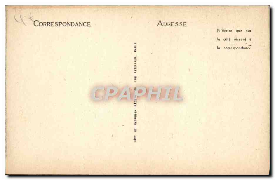 CPA Le Mont Dore Etablissement Thermal La Source du Pantheon — Verso
