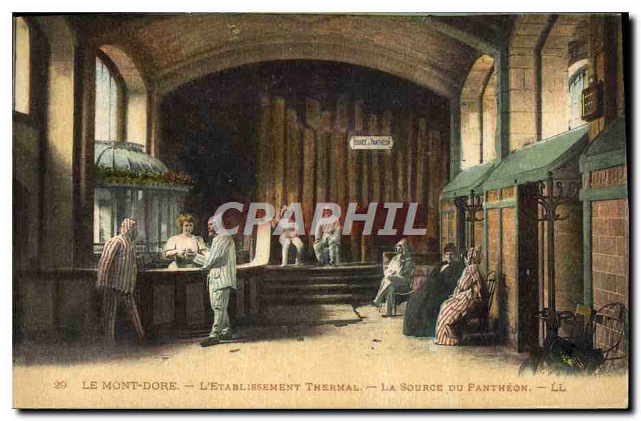 CPA Le Mont Dore Etablissement Thermal La Source du Pantheon