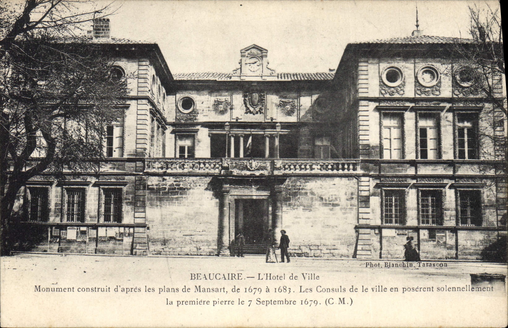 CPA Beaucaire L'Hotel De Ville 