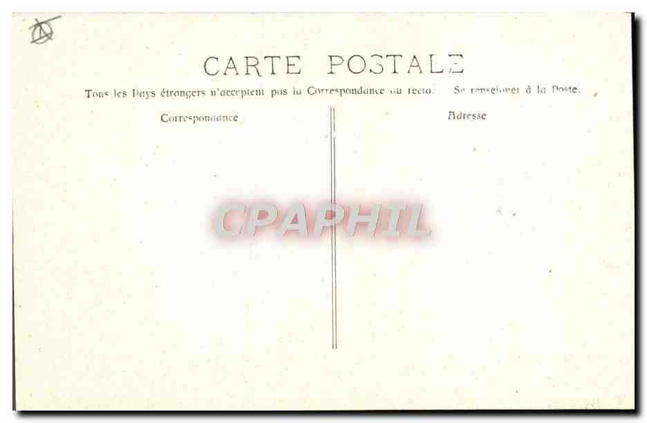 Aigues-Mortes - Tour de Constance (Die Ritterhalle) — Phototypie E. Lacour, Marseille, n° 3015 — Rückseite