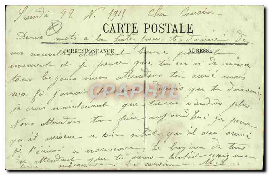 Vals-les-Bains (Ardèche) — Le Casino et les Nouveaux Jardins — LL — Rückseite