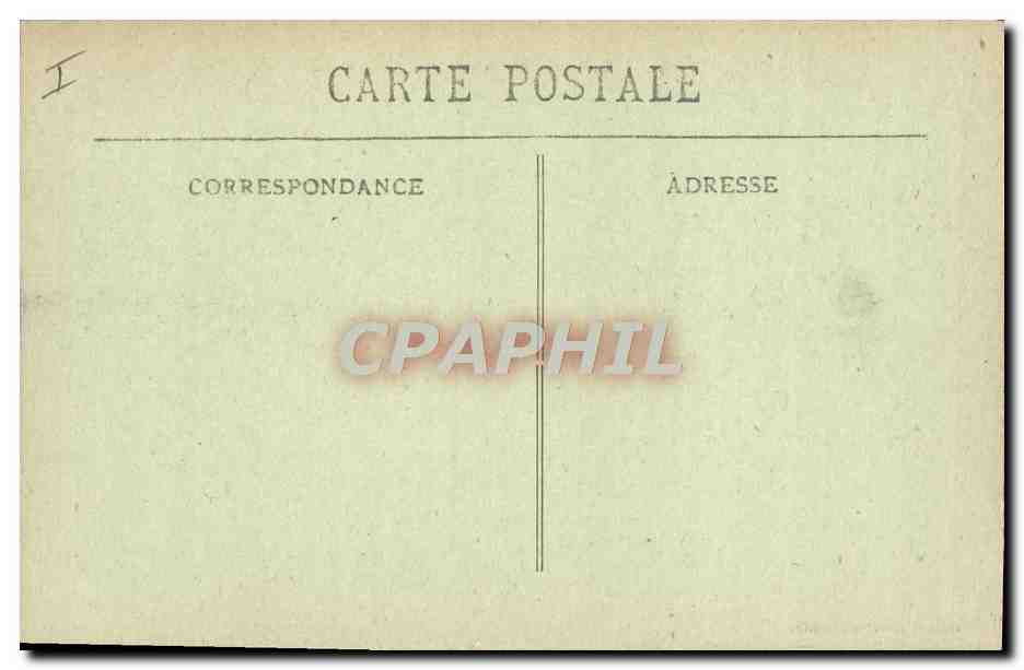 CPA Tanlay La Cour D'Honneur Du Chateau — Rückseite