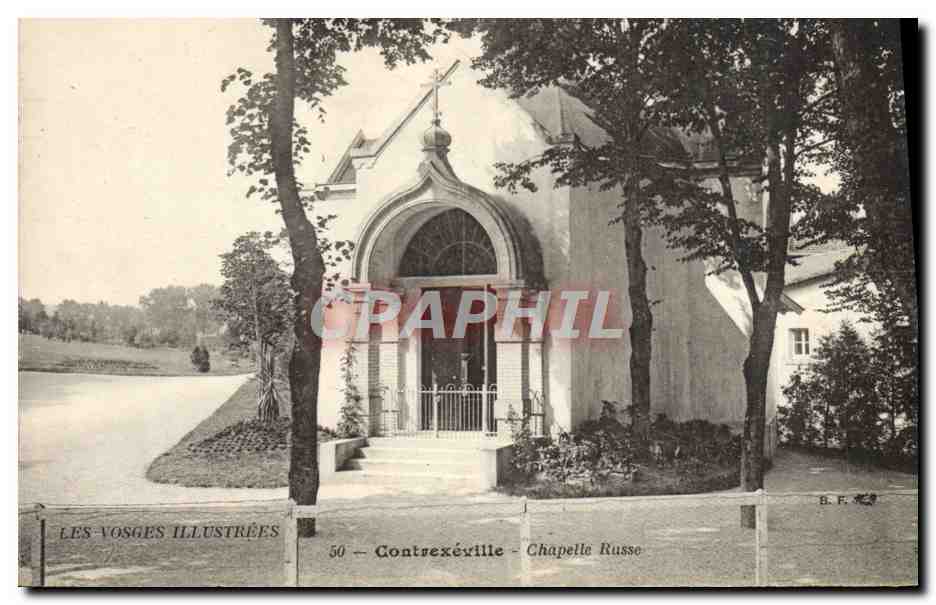 CPA Contrexeville Chapelle Russe Russie Russia