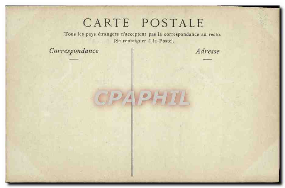 CPA Epinal Eglise Saint Maurice Le Clocher — Rückseite