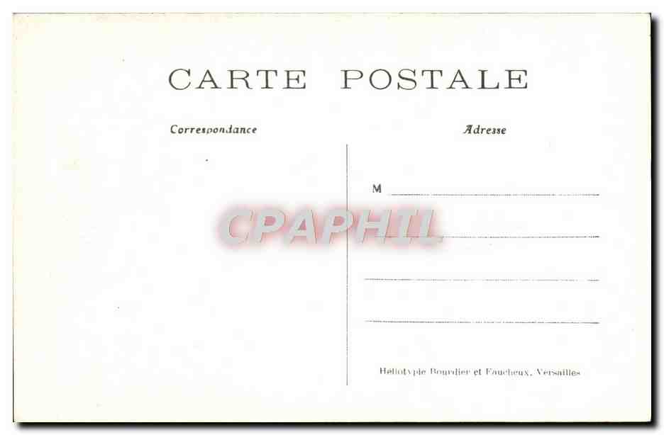 Château de CHANTILLY — La Chapelle — Hallotypie Boudrier et Faucheux, Versailles, n°30 — Reverso