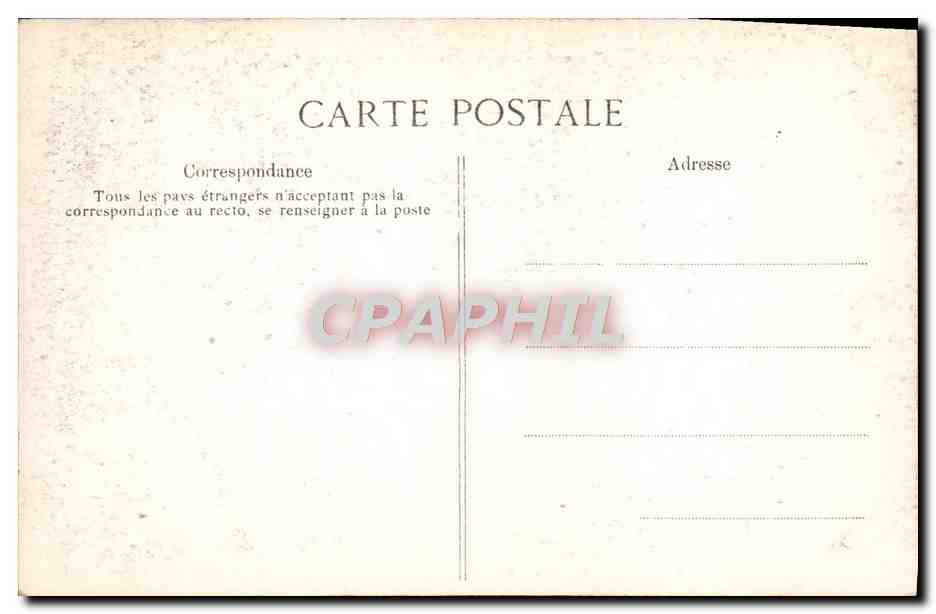 CPA Palais De Compiegne Galerie Des Taplsseries Evanouissement d'Esther Festin royal — Rückseite