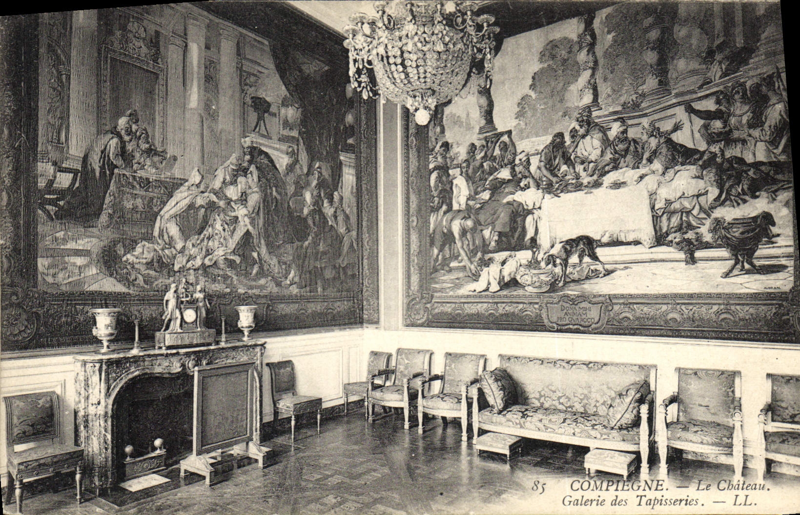 Compiègne — Le Château. Galerie des Tapisseries — LL. — n°85