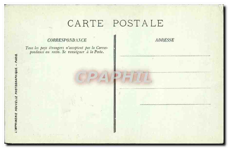 Compiègne — Le Château. Galerie des Tapisseries — LL. — n°85 — Verso