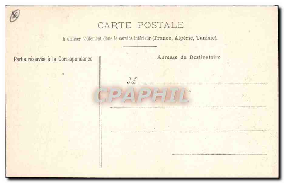 CPA Moulins Tombeau Du Duc de Montmorency Chapelle du Lycee — Verso