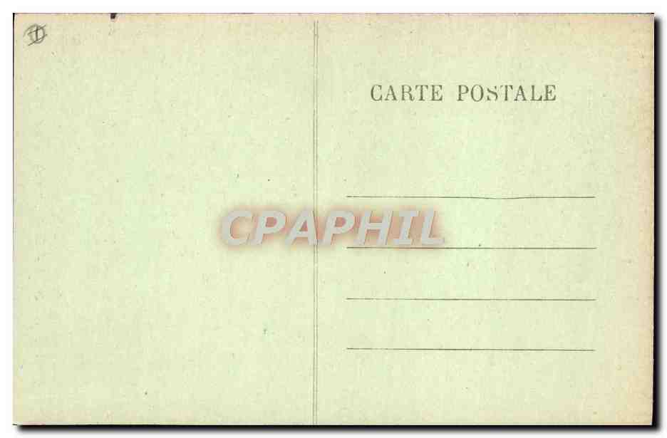 CPA Moulins Interieur De La Cathedrale — Verso