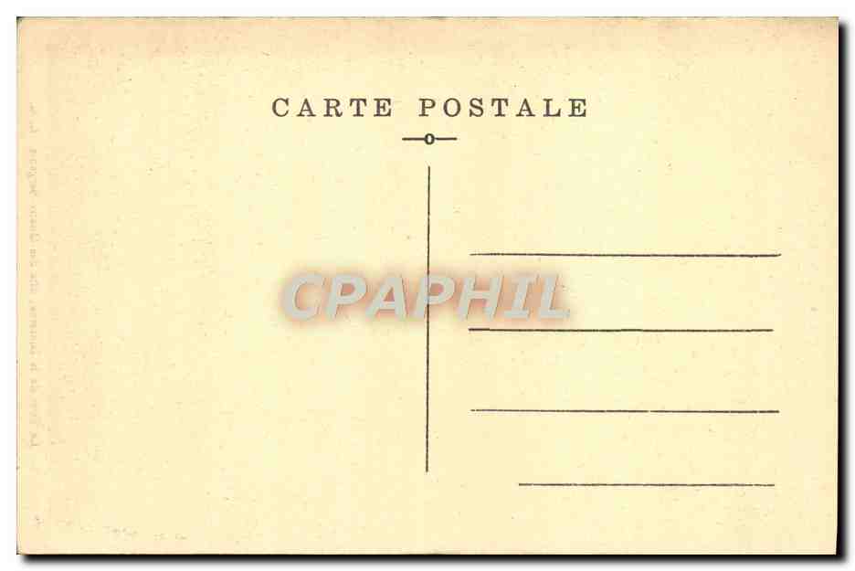 La Rochelle — La Tour de la Lanterne, dite des Quatre Sergents — L. C. n° 919 — Verso