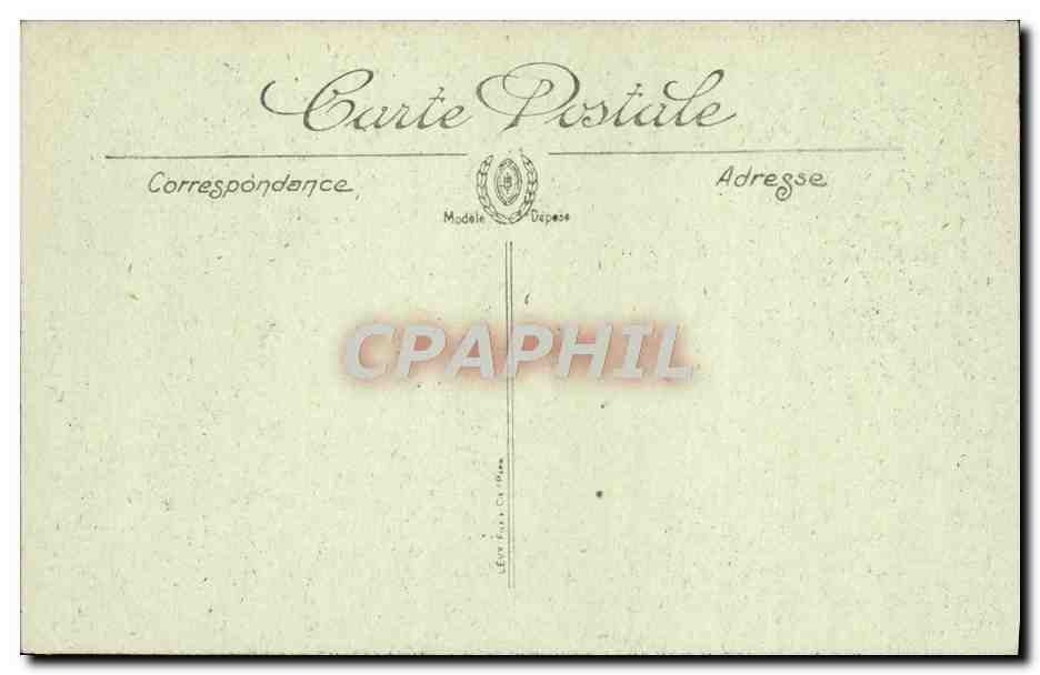 CPA Bourges La Cathedrale L'Abside — Rückseite