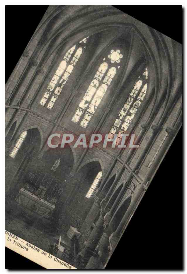 CPA Ecole des cordeliers Dinan Abside De La Chapelle La Tribune
