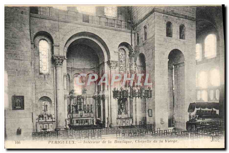 CPA Perigueux Interieur De La Basilique Chapelle De La Vierge