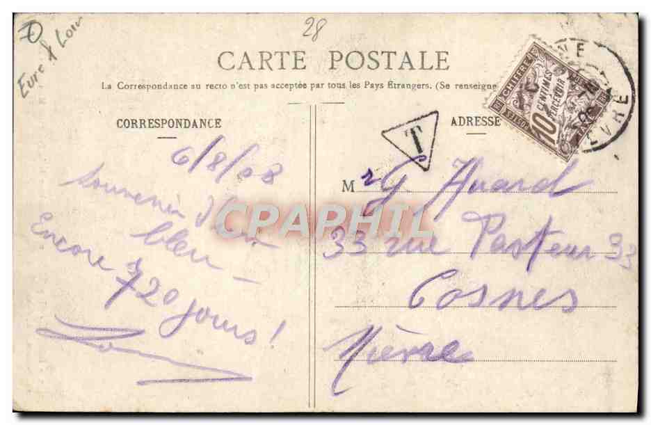 Dreux - Chapelle Saint-Louis - Tombeau de la Princesse Marie d'Orléans — Ch. Foncault, édit., Dreux — Reverso