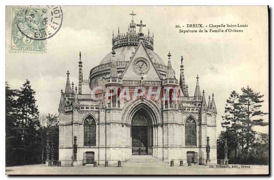 Dreux - Kapelle Saint-Louis - Grabstätte der Familie Orleans — Ch. Foucault, Verlag, Dreux