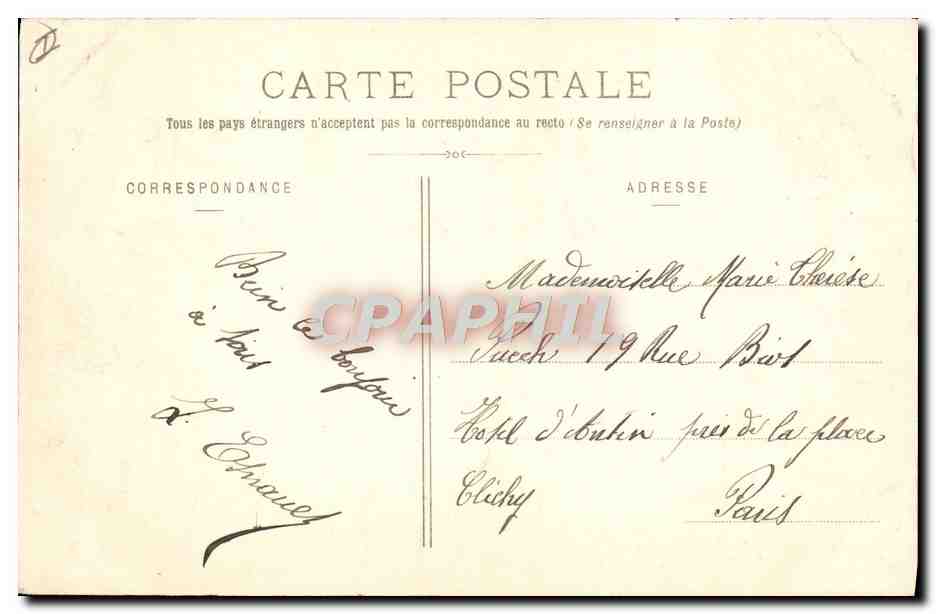 Dreux - Kapelle Saint-Louis - Grabstätte der Familie Orleans — Ch. Foucault, Verlag, Dreux — Rückseite