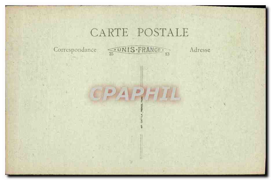 CPA Vichy Le Casino La Salle De Jeux — Verso