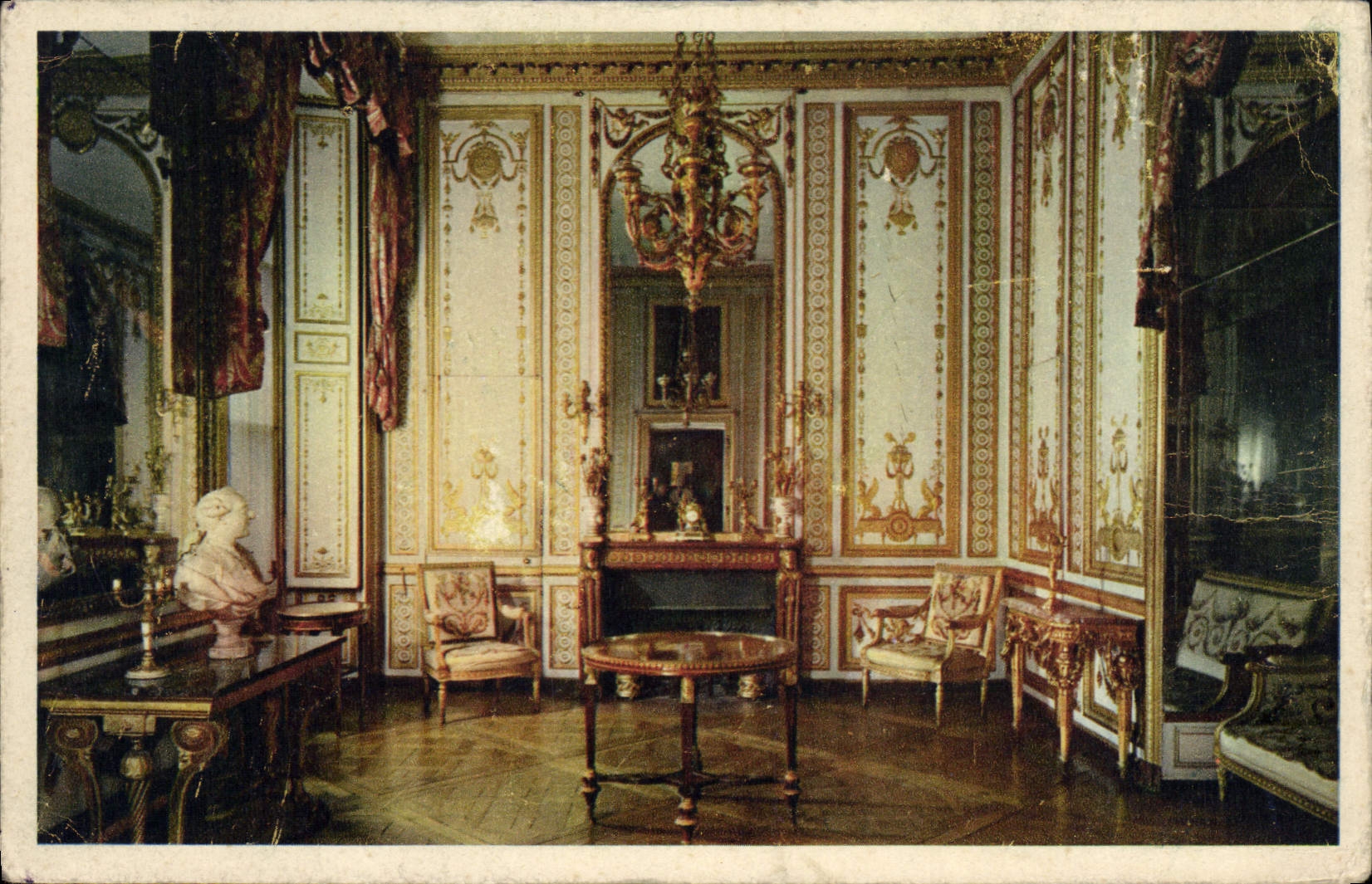 CPA Chateau De Versailles Grand Cabinet De Marie Antoinette