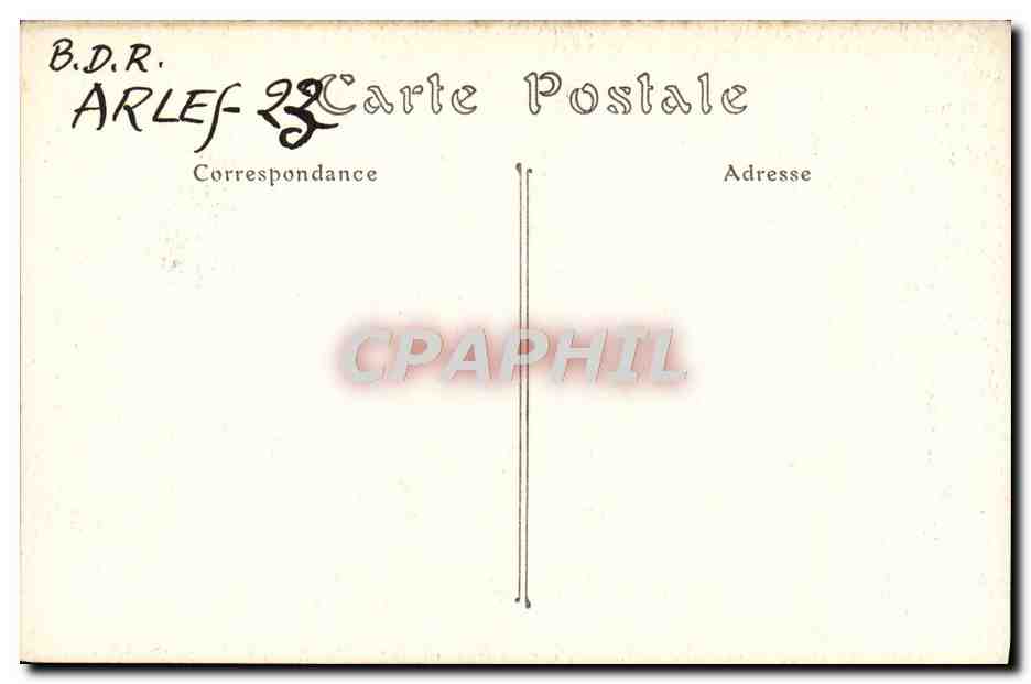 Arles — Cloître de Saint-Trophime — Chapiteau du XVᵉ siècle — Verso