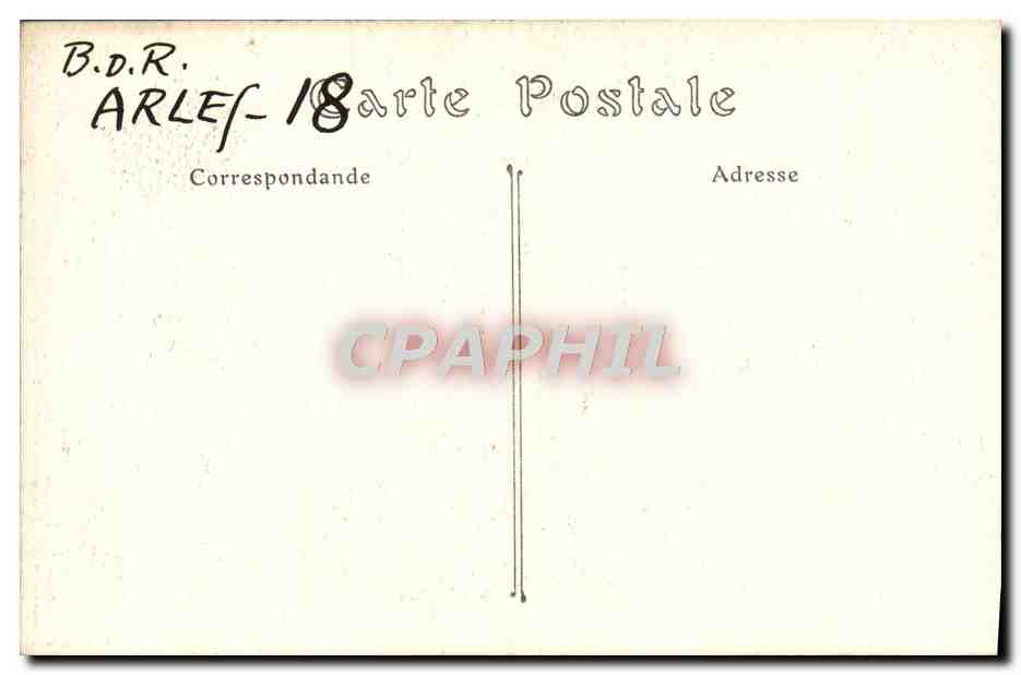 Cloître Saint-Trophime — Chapiteaux « La Fuite en Égypte » — B. du Rhône, n°298 — Achterkant