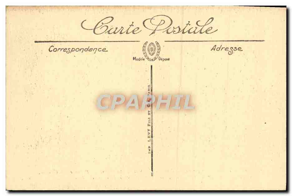 CPA Arles La Cathedrale Sainte Trophine Le cloitre  — Rückseite