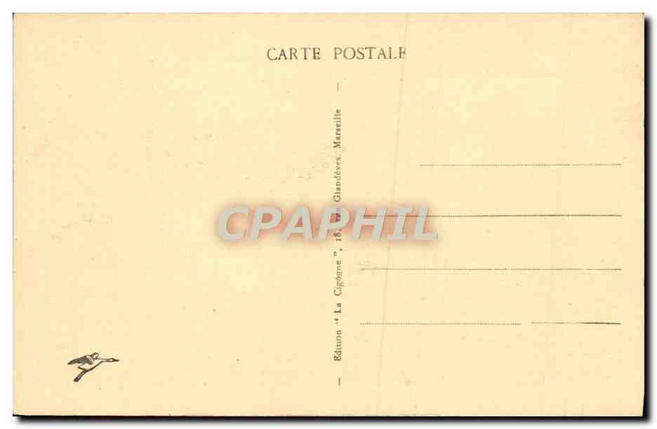 CPA Arles Eglise De La Major — Verso