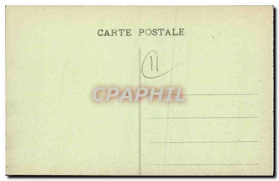 CPA Carcassonne Tours Visigothes et du Tresaut Lices Basses — Rückseite
