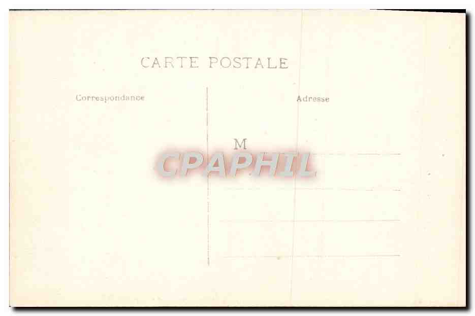 CPA Carcassonne Chateau Comtal Entree Principale — Rückseite