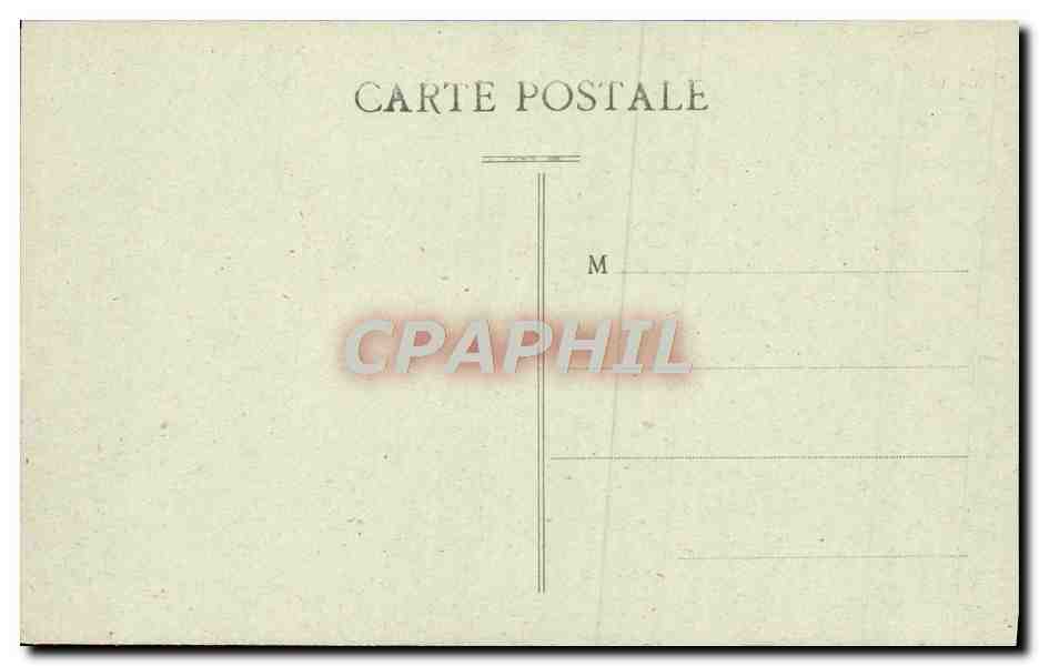 CPA Carcassonne Chateau Comtal Entree du chateau Comtal — Verso