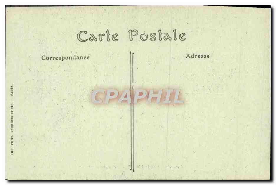 CPA Carcassonne Theatre Antique — Verso